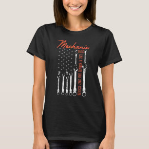 Mens Mechanic Dad Like A Normal Dad Only Cooler Us T-Shirt