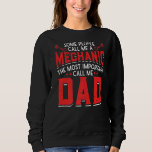 Mens Mechatronics Craftsman Grandpa Dad Mechanic Sweatshirt