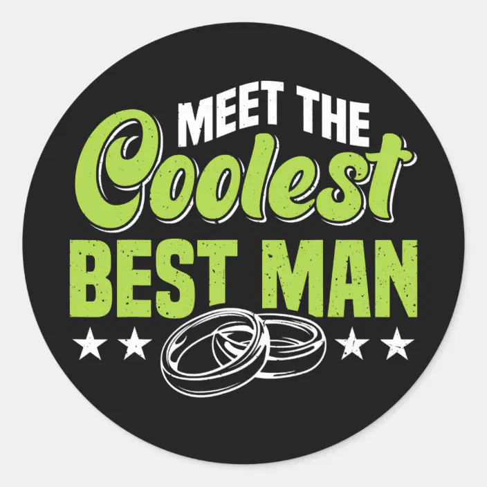 Mens Meet The Coolest Best Man Bachelor Party Classic ...