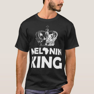 Mens Melanin King Clothes Gift African American Me T-Shirt