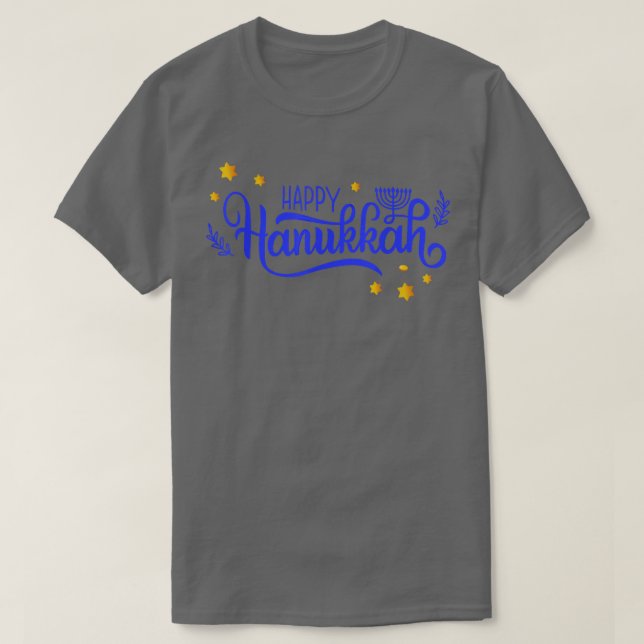 Mens Menorahs For Chanukah Happy Hanukkah Outfit G T-Shirt (Design Front)