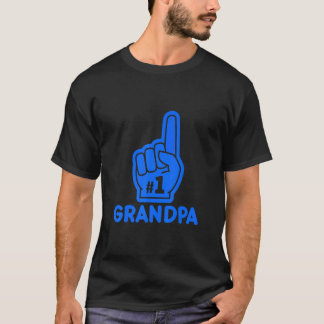 Mens Mens 1 Grandpa Number One Father's Day 1 T-Shirt