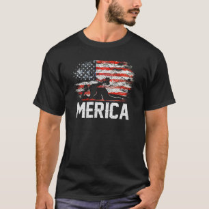 Mens Mens 4th Of July Merica Fat Party Drinking Ad T-Shirt