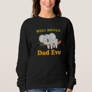 Mens Mens Best Koala Ever Daddy Koala Bear Animal  Sweatshirt