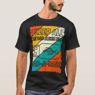 Mens Mens Father's Day I Keep All My Dad Jokes In T-Shirt