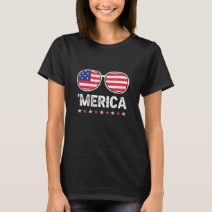 Mens Merica Freedom Usa Patriotic Vintage - 4th T-Shirt