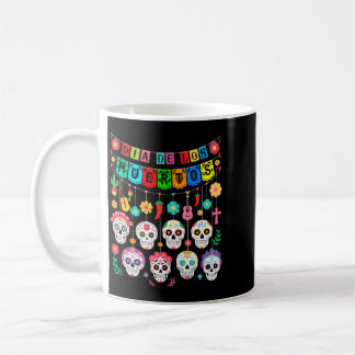 Mens Mexico Dia De Los Muertos Funny Day Of Coffee Mug
