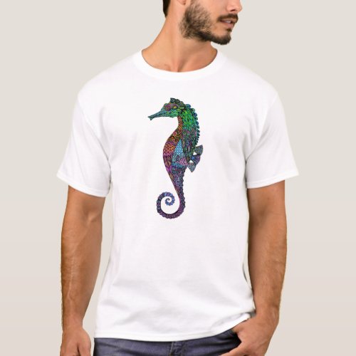 Mens Mister Electric Seahorse Shirts