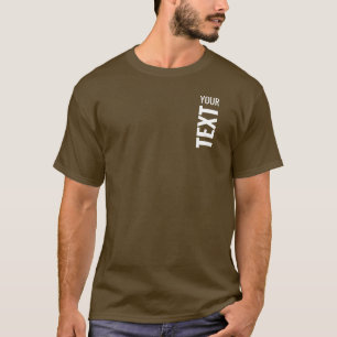 Mens Modern Tees Elegant Template Customize