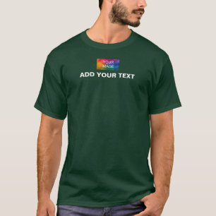 Men's Modern Top T-Shirts Add Your Logo Text
