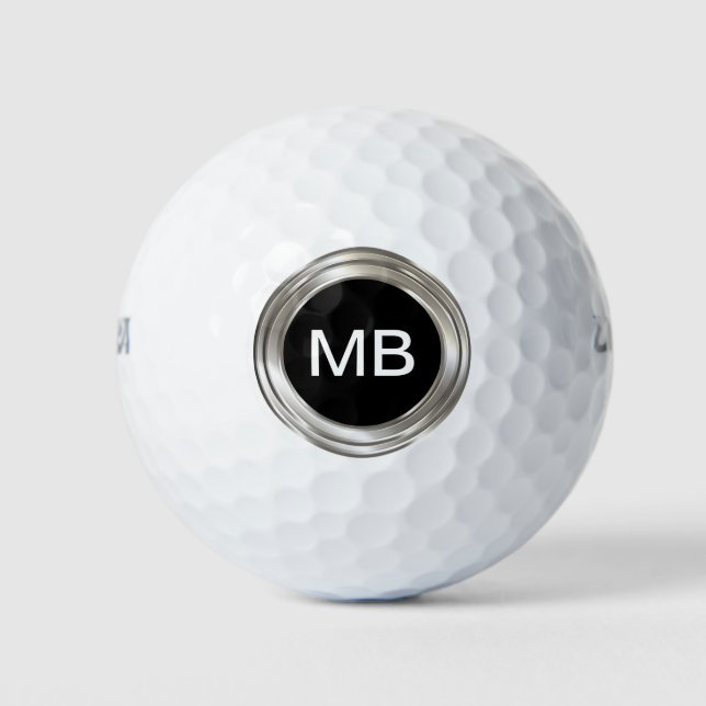 Men's Monogram Golf Balls (Front)