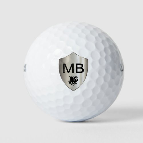 Mens Monogram Golf Balls