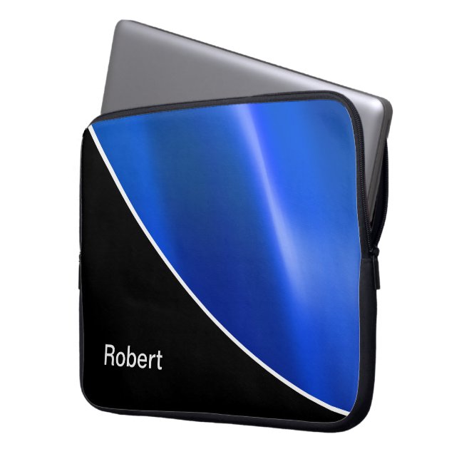 Men's Monogram Laptop Sleeve (Front Left)