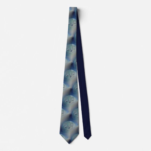 Men's Moon  Neck Tie (Front)