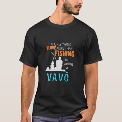 Mens More Than Love Fishing Vav Portuguese Brazil T_Shirt