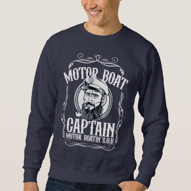 Men's Motor Boat Captain shirt (Front)
