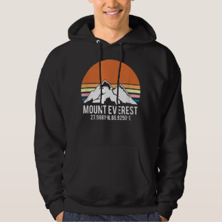 Mens Mount Everest-Geography Lover-Hiking 1510 Hoodie