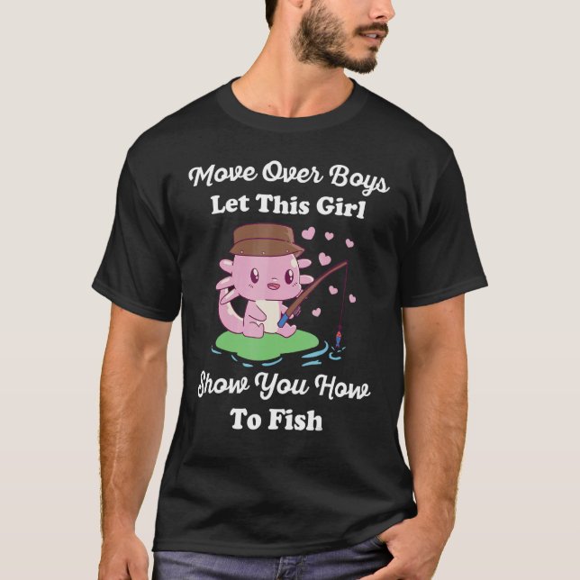 Mens Move Over Boys Let This Girl Show You How To  T-Shirt (Front)