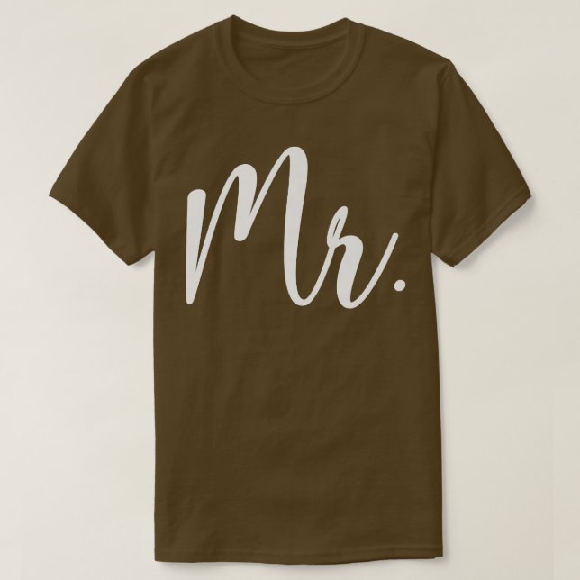 Mens Mr  T-Shirt (Design Front)