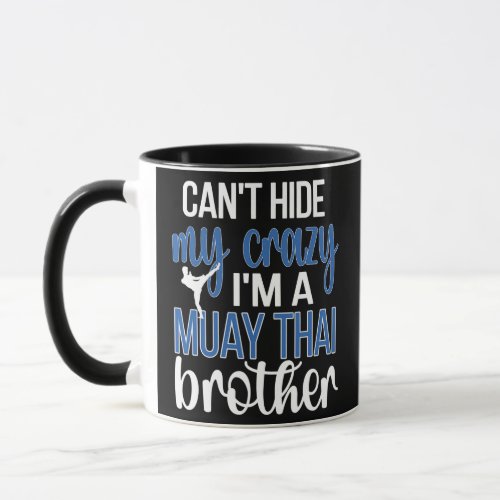 Mens Muay Thai Brother Funny Muay Thai Bro  Mug