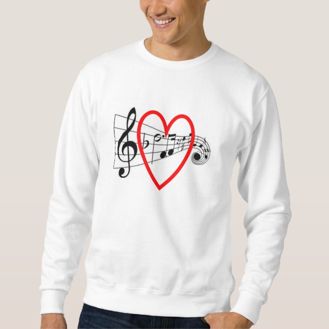 Men's MUSIC Sweatshirt (Front)