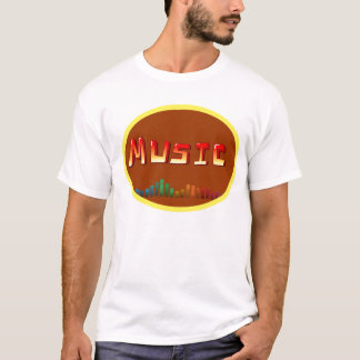 Mens Music T--Shirt T-Shirt