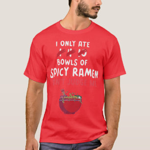 Mens My Angry Ramen Funny Spicy Korean Hot Bowl Fo T-Shirt