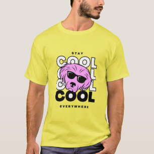 Mens My Dog Thinks Im Cool T Shirt Funny Sarcasti