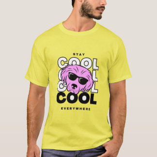  Mens My Dog Thinks Im Cool T Shirt Funny Sarcasti