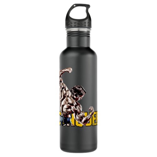 Mens My Favorite Arnold Schwarzenegger Conquer Bla Stainless Steel Water Bottle