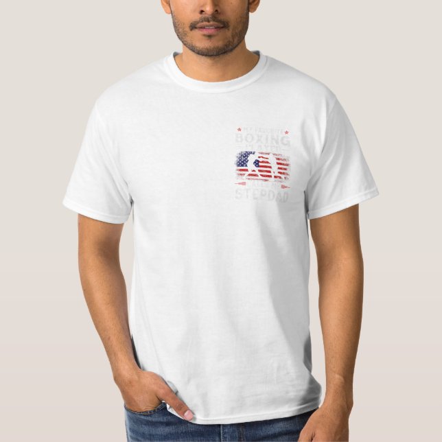Mens My Favorite Boxing Player T-Shirt (Front)