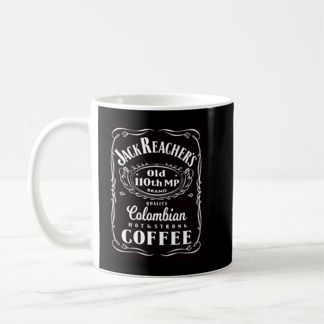 Mens My Favorite Jack Reacher 110Th Mp Coffee  Cin Mug (Left)