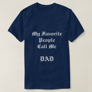 Men's My Favorite People navy blue t-shirt