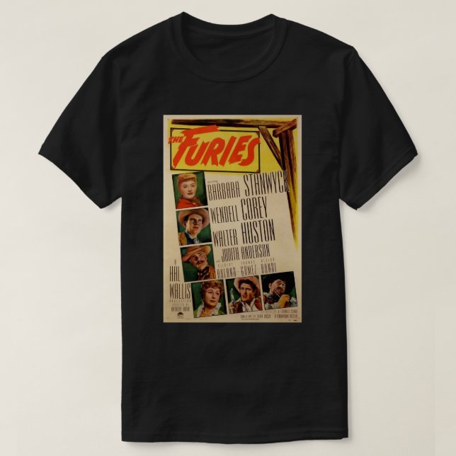 Mens My Favorite Stanwyck Drama Barbara Actress Gi T-Shirt (Design Front)