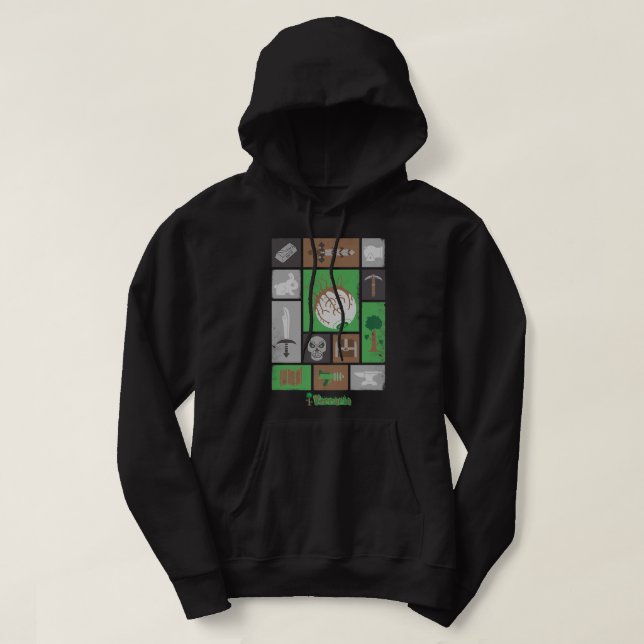Mens My Favorite Terraria Gift For Birthday Hoodie (Design Front)