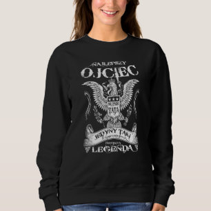 Mens Najlepszy Ojciec Polska Koszulka Prezent dla  Sweatshirt