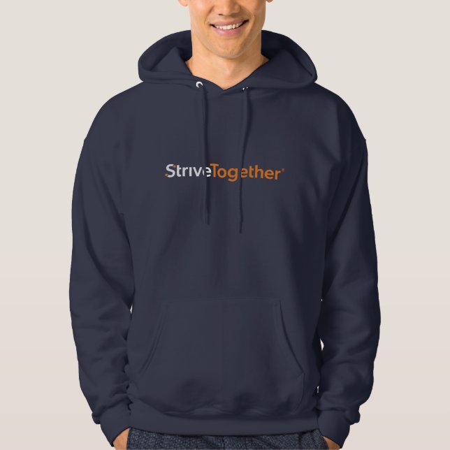 Men's Navy Hoodie (Front)