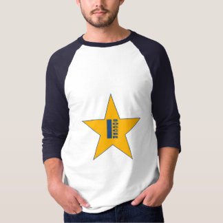 Men's navy white raglan T-shirt INDIANA SOCCER