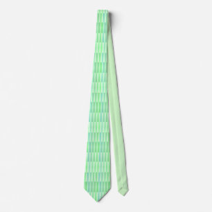 Men's neck tie, in green abstract tie