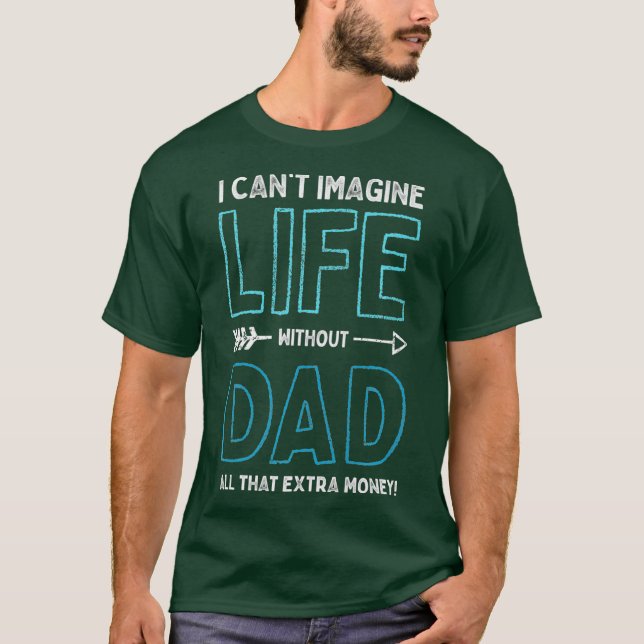 Mens New First Time Dad to Be Future Daddy T-Shirt (Front)