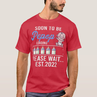 Mens New Grandpa , Pregnancy Announcement Soon To  T-Shirt