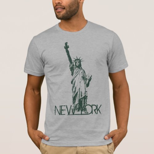 Mens New York T_shirts Statue of Liberty Shirts
