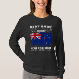 Mens New Zealand Dad Best Dads are from New Zealan T-Shirt