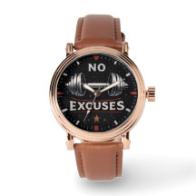 Men's No Excuses Gym Fitness Watch