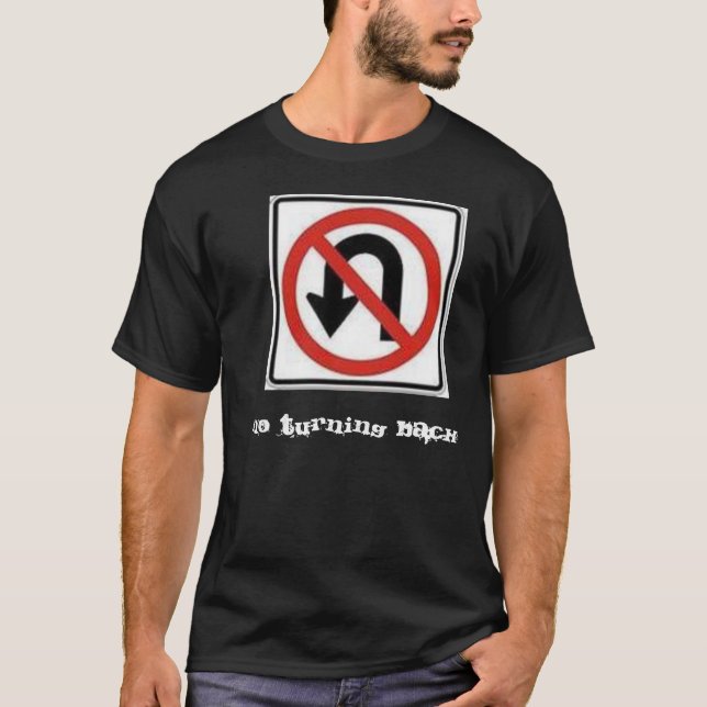 Men's "No U Turn" T-shirt (Front)