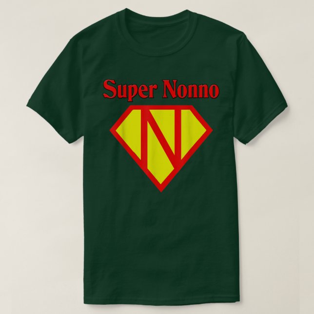 Mens Nonno Italian Grandfather  T-Shirt (Design Front)