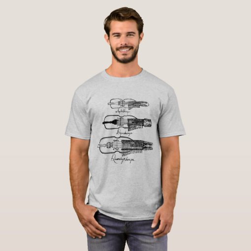 Men's Nyckelharpa light T-shirt | Zazzle