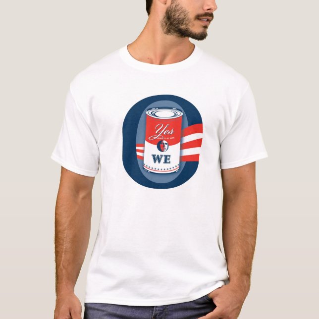 Men's "O, Yes We Can" T-Shirts. T-Shirt (Front)