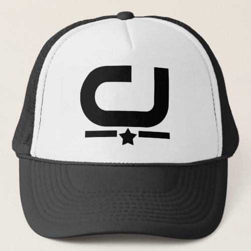 Mens Official CJ SupaStar Trucker Hat Black Trucker Hat