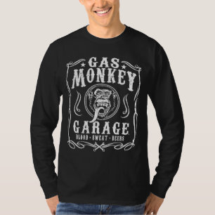 Mens Official Gas Monkey Garage Blood Sweat Beers T-Shirt